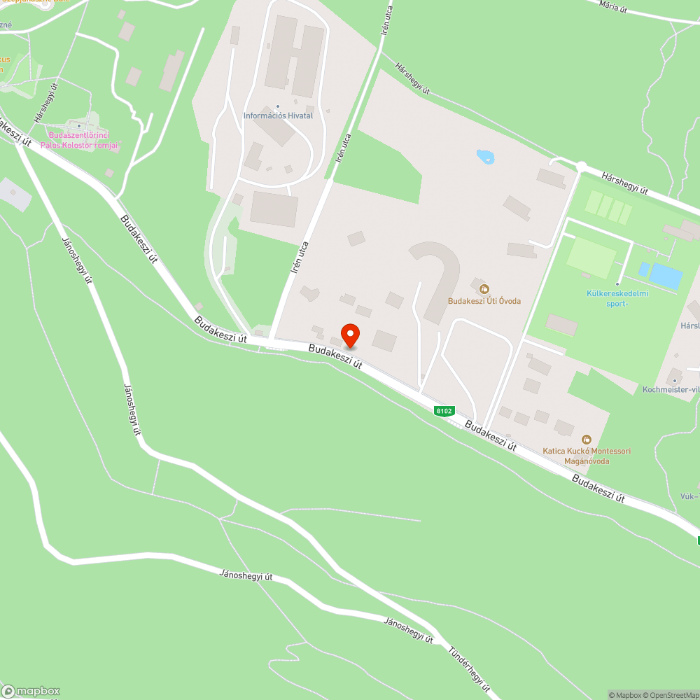 Eldugult árok bejelentés helye