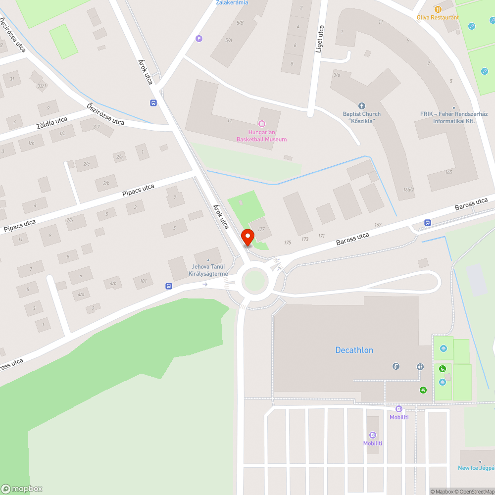 Elmozdult térkövek bejelentés helye