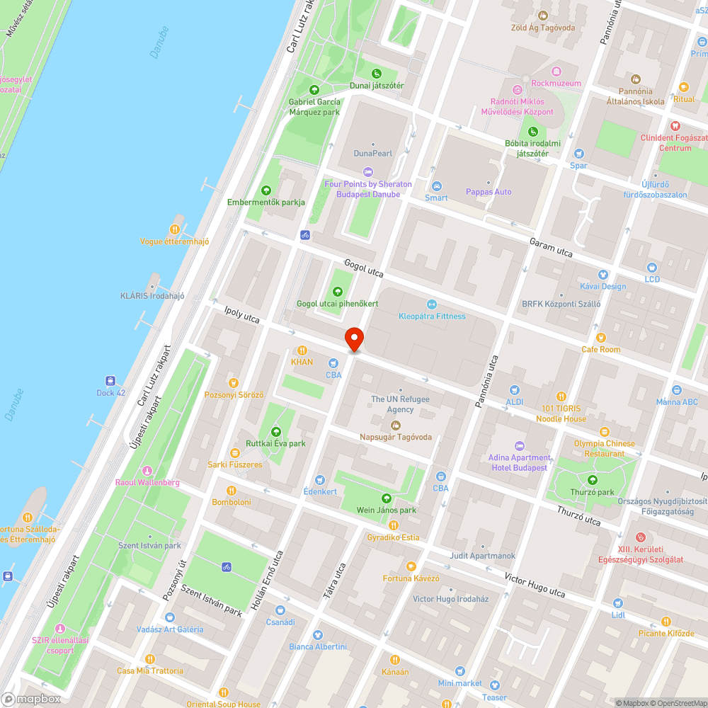 Hiányzó zebra bejelentés helye