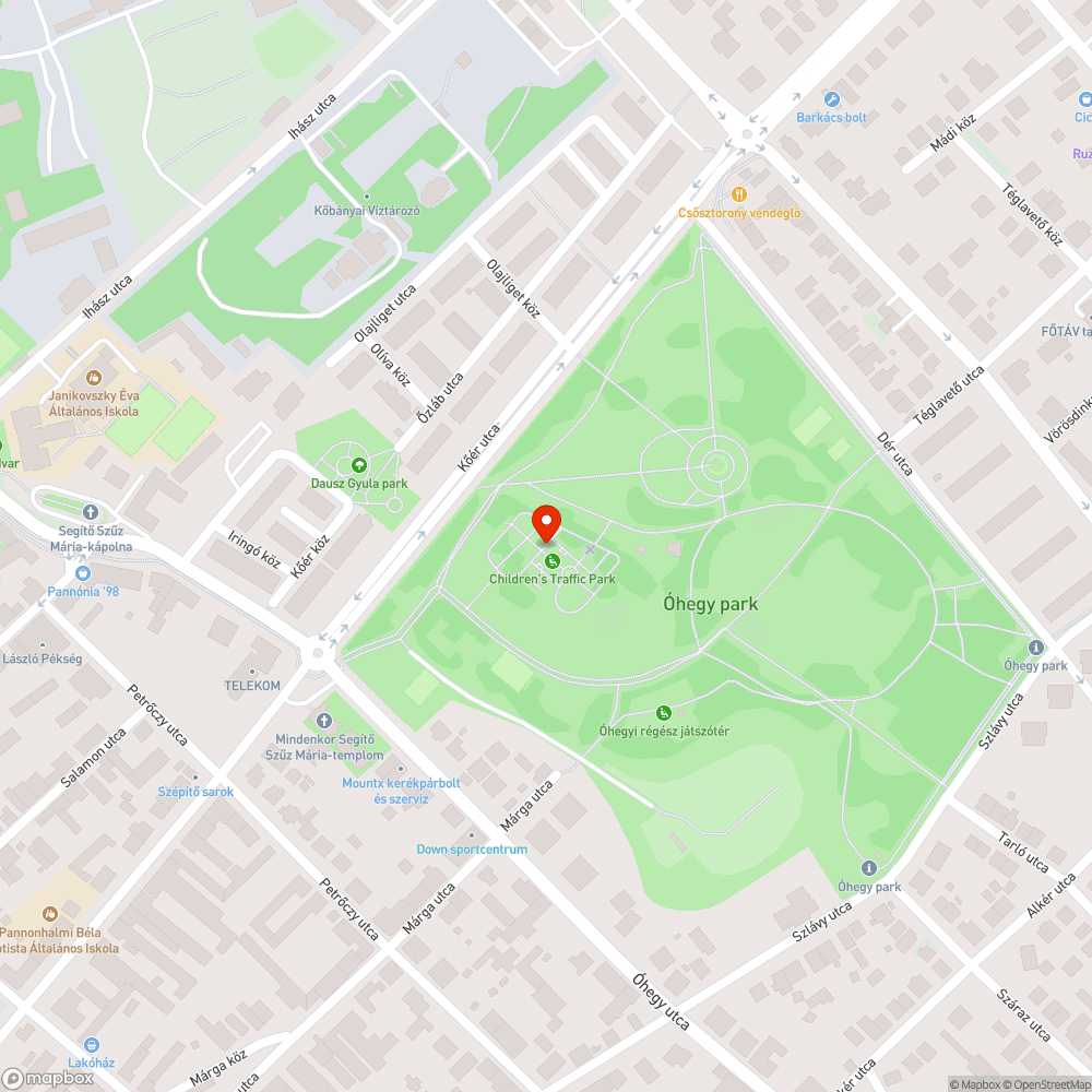 Lámpa kikapcsolva bejelentés helye