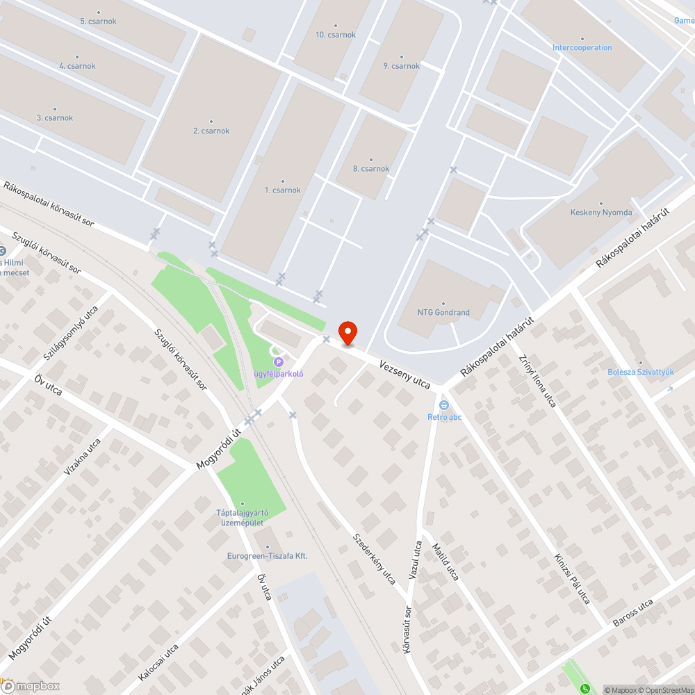 Eldugult víznyelő - Vezseny bejelentés helye