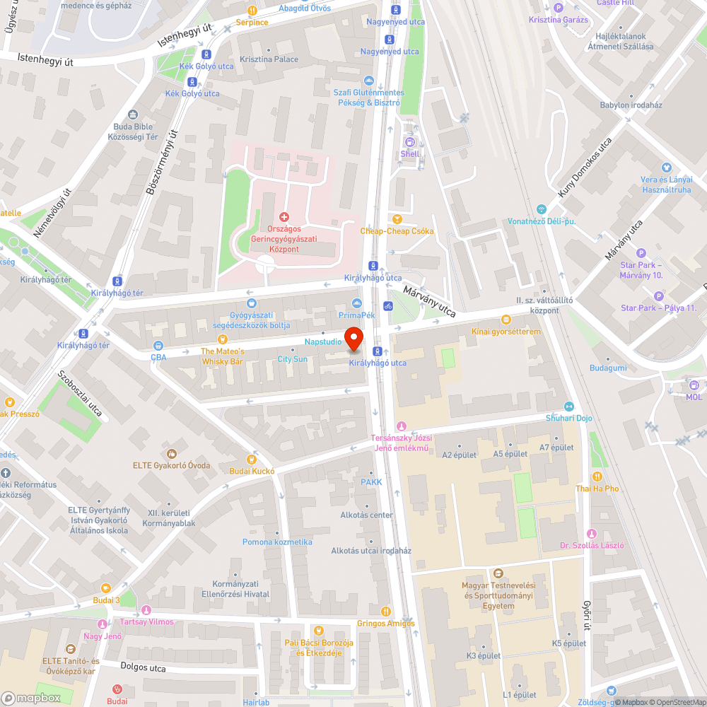 Ajtó leesett bejelentés helye