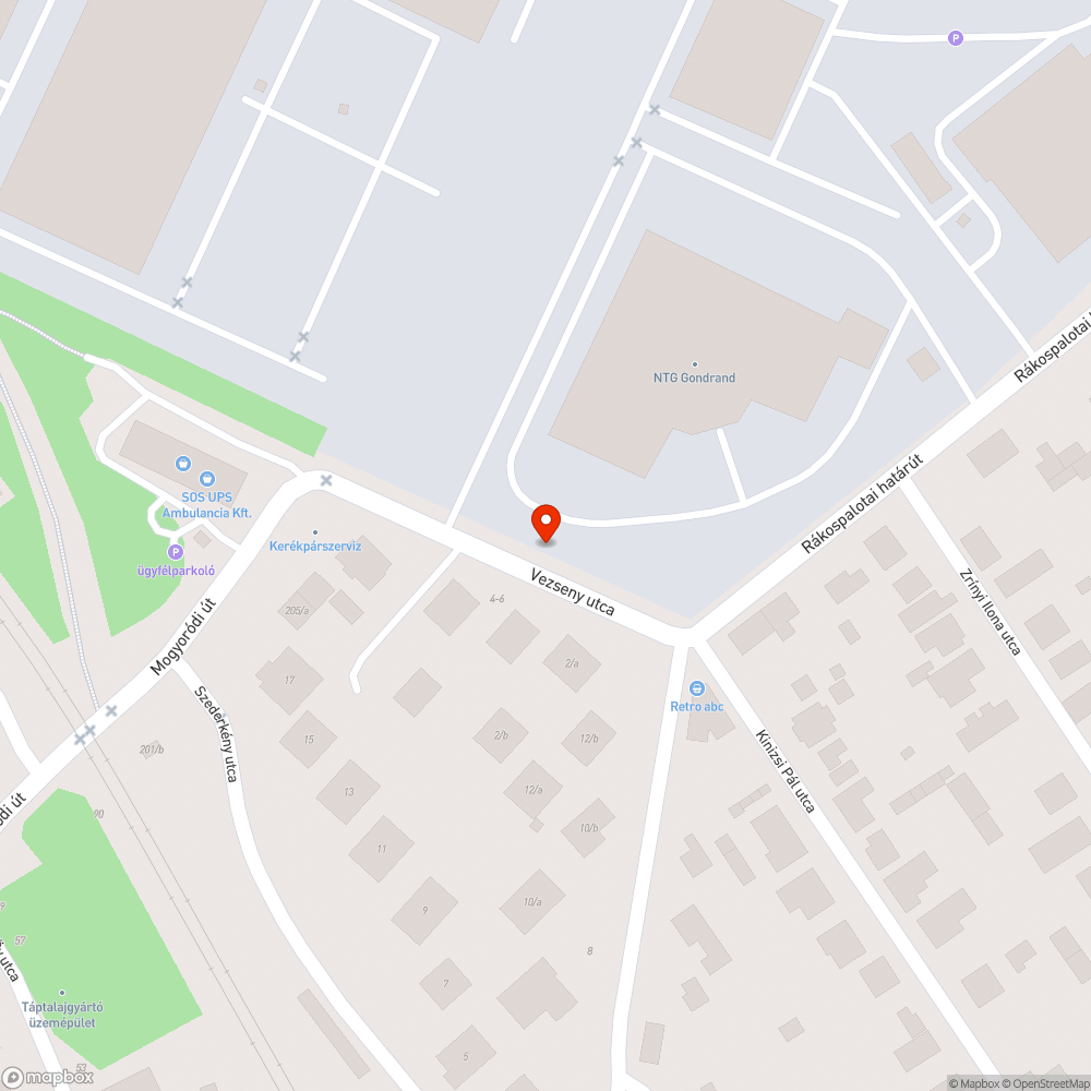 Elhanyagolt zöldterület bejelentés helye