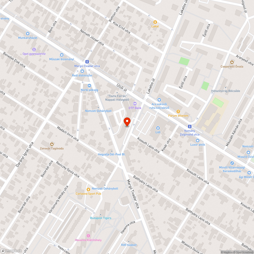 Felborogatott elkerítő bejelentés helye