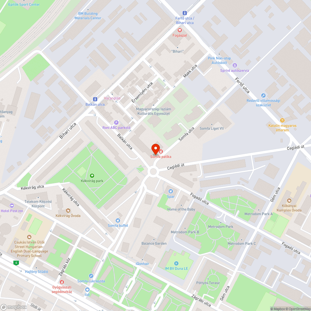 Szemét - Balkán-Somfa bejelentés helye