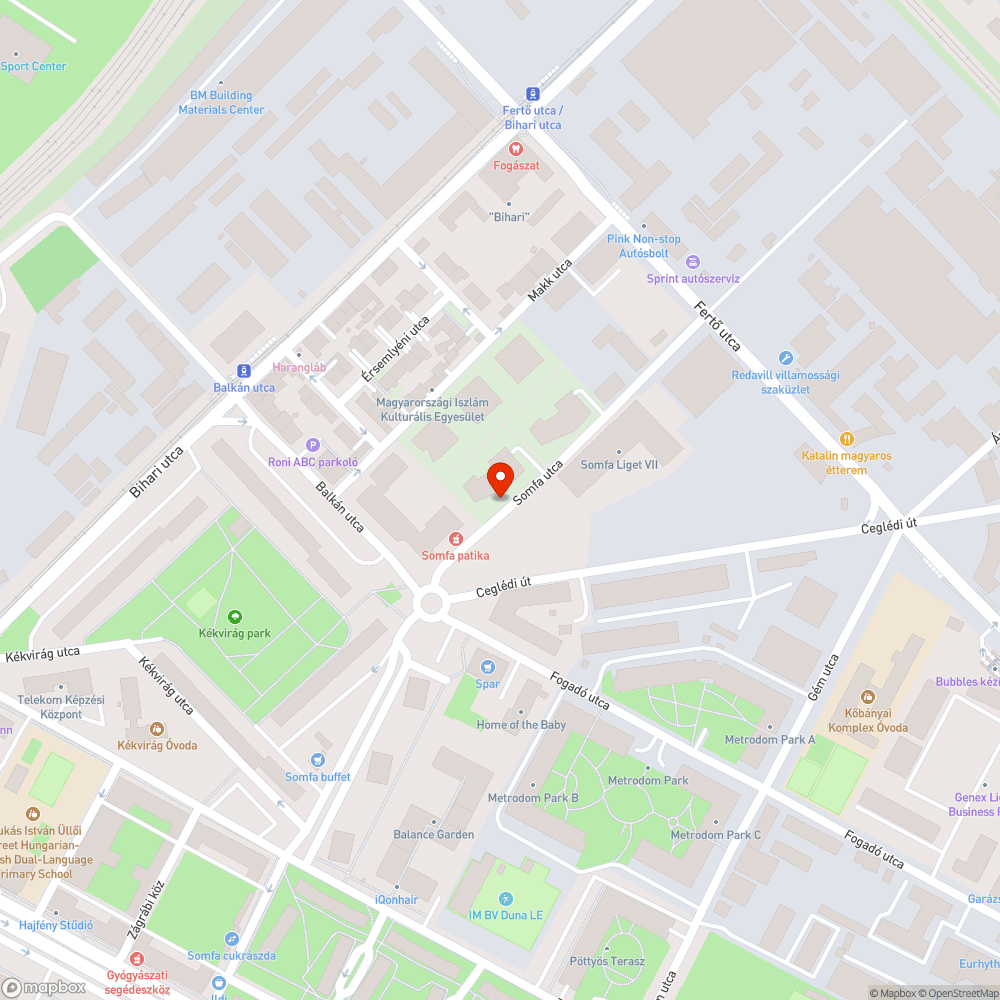 Szemét - Somfa u. bejelentés helye