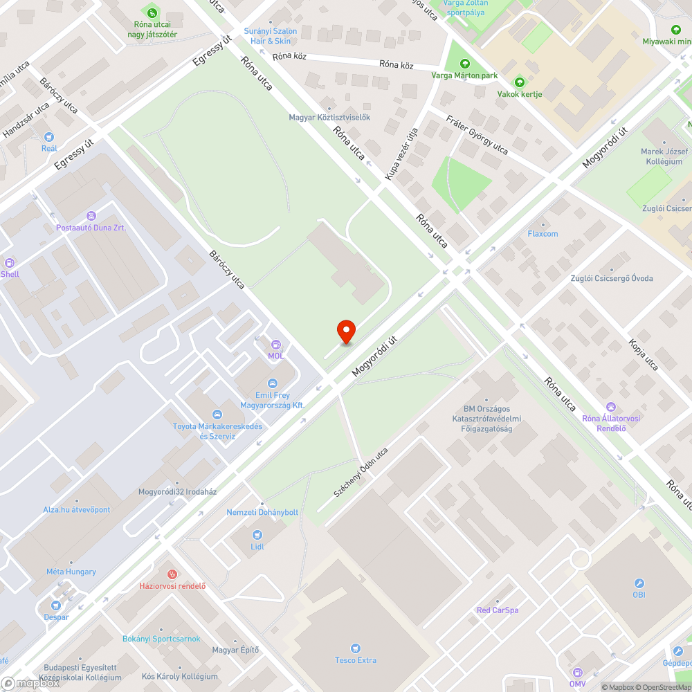 Elhagyott motor - Mogyoródi bejelentés helye