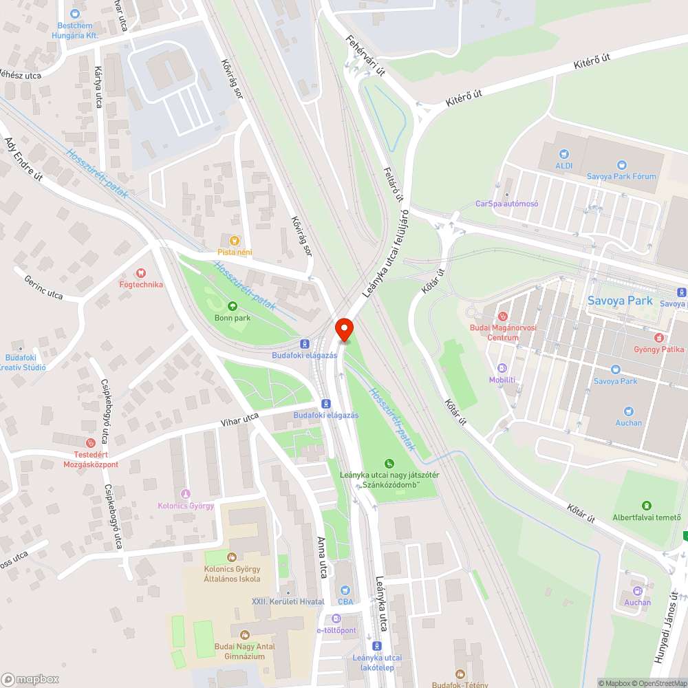 Kiálló fedlap bejelentés helye