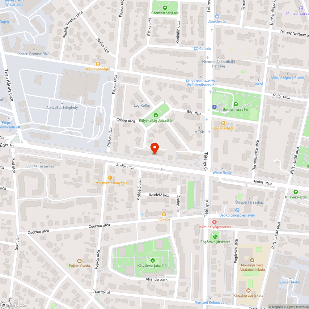 Elhagyott G Astra bejelentés helye