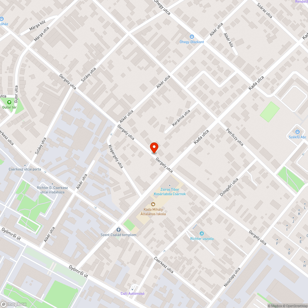 Elmozduló, nem stabil tábla bejelentés helye