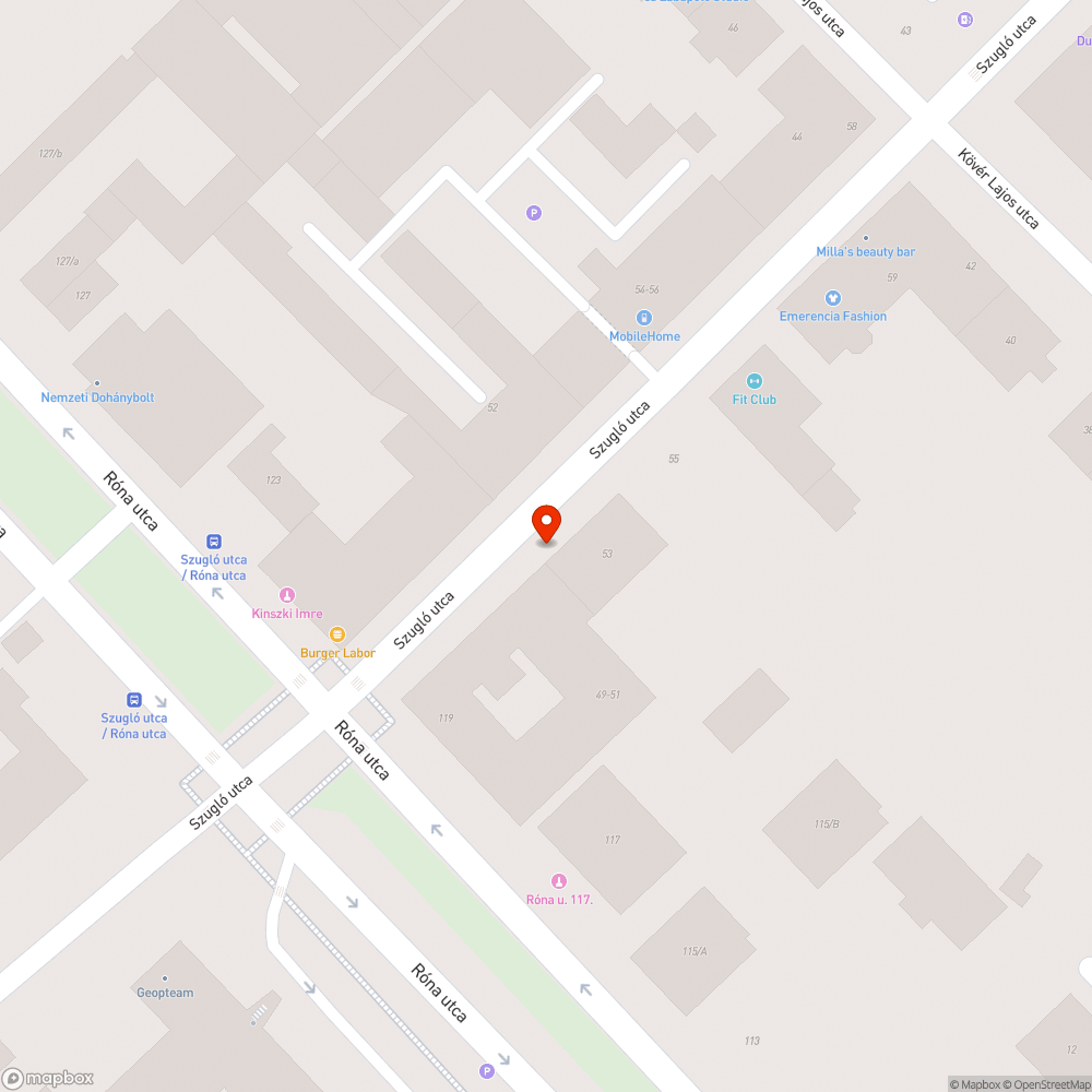 Hibás fedlap bejelentés helye