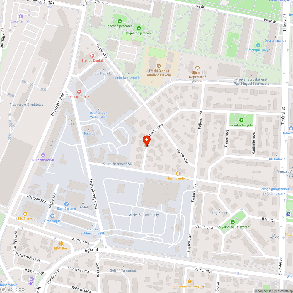 Elveszett járda jelleg bejelentés helye