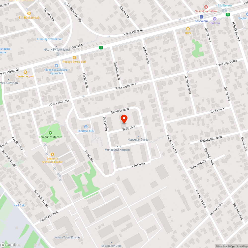 Köztéri hulladék bejelentés helye