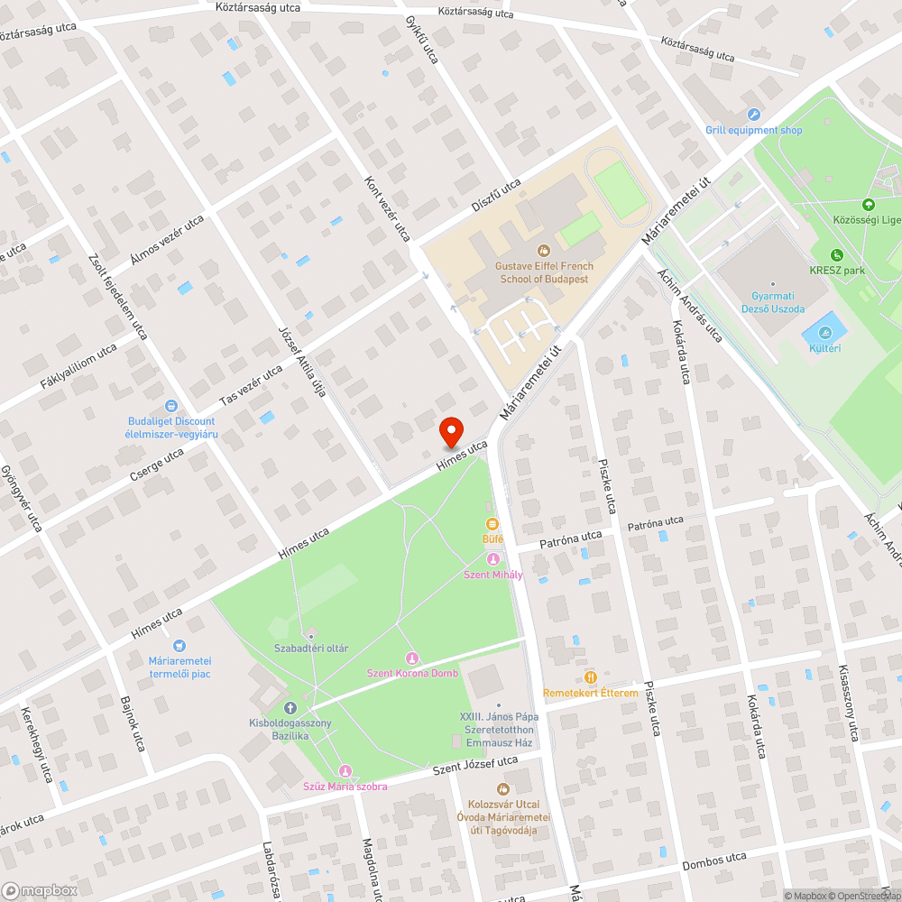 Járdát elfoglaló növényzet bejelentés helye