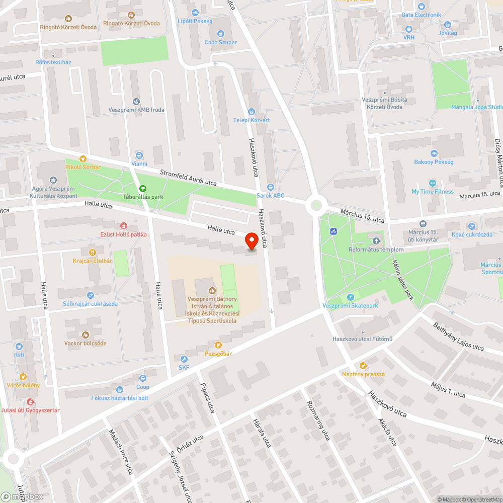 Nem működő közvilágítás bejelentés helye