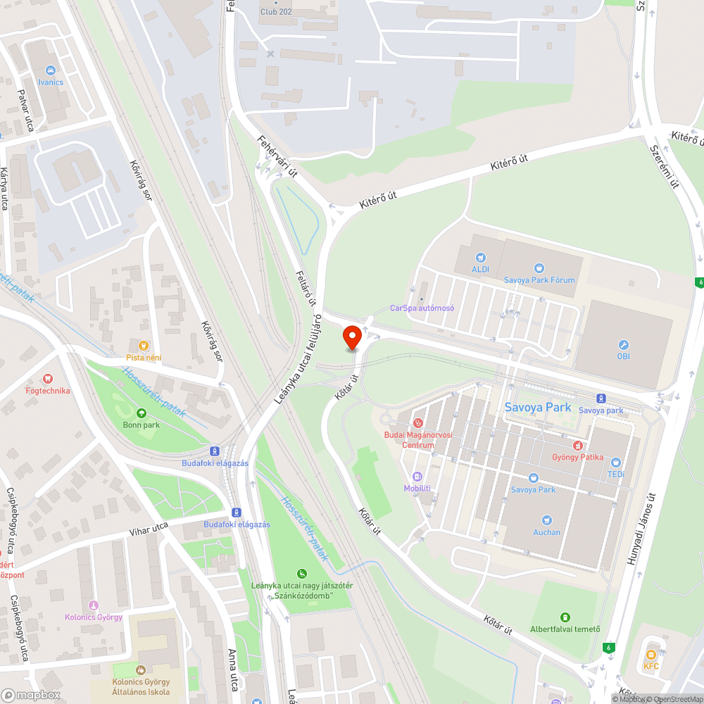 Kiégett jelzés bejelentés helye