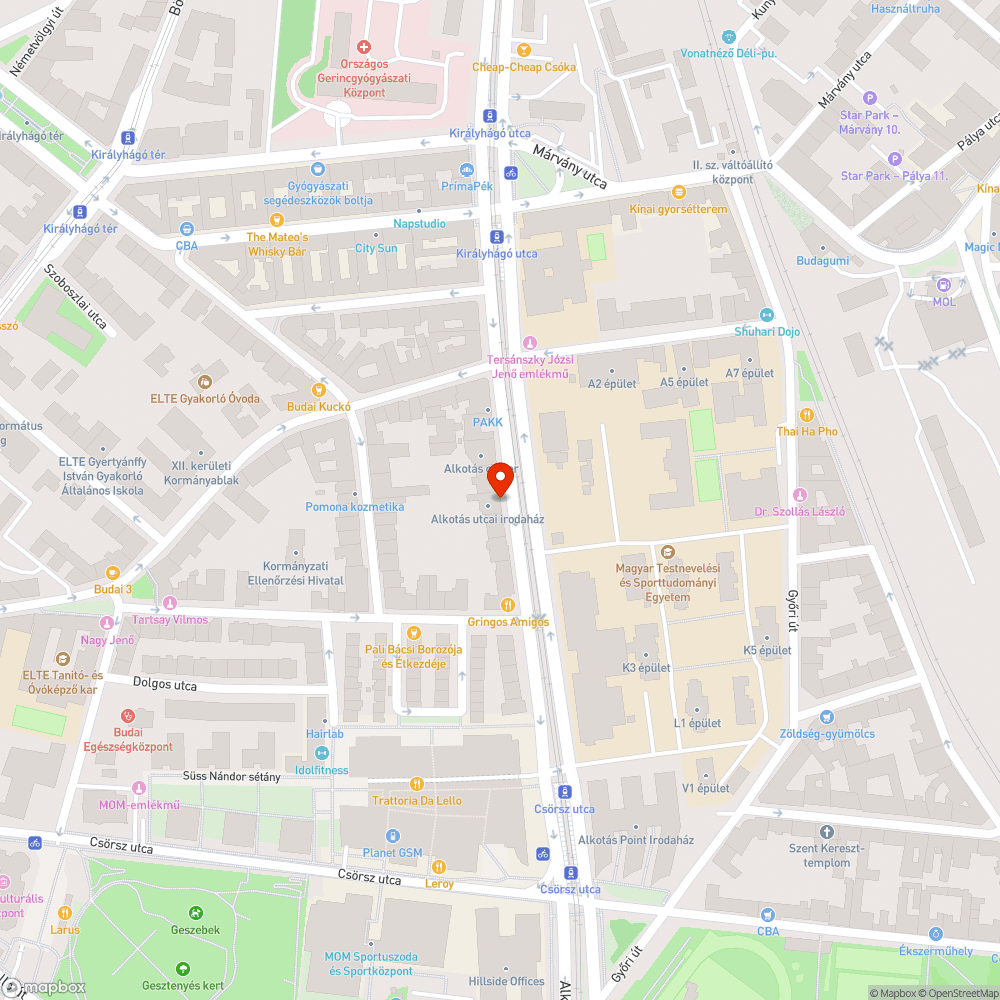 Elhagyott Chrysler bejelentés helye