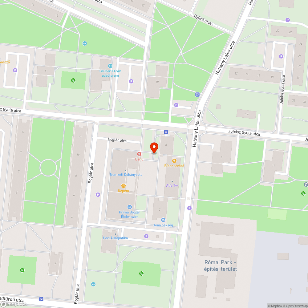 Folyamatos járdán parkolás bejelentés helye