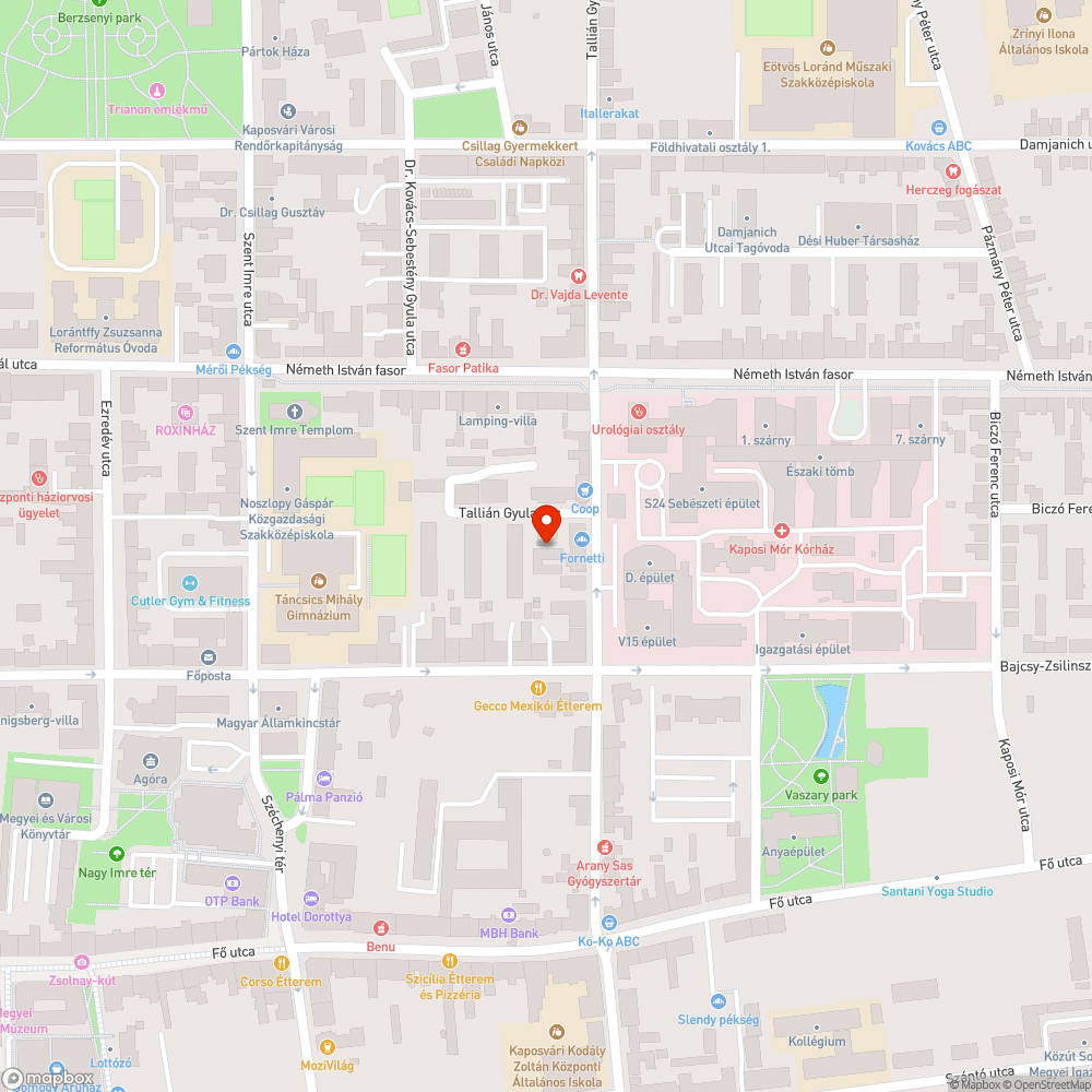 Nem működő közvilágítás bejelentés helye