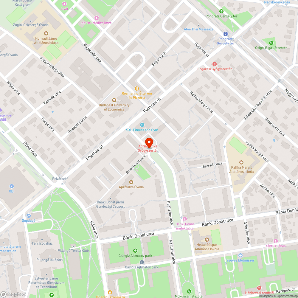 Csúszós falevelek bejelentés helye