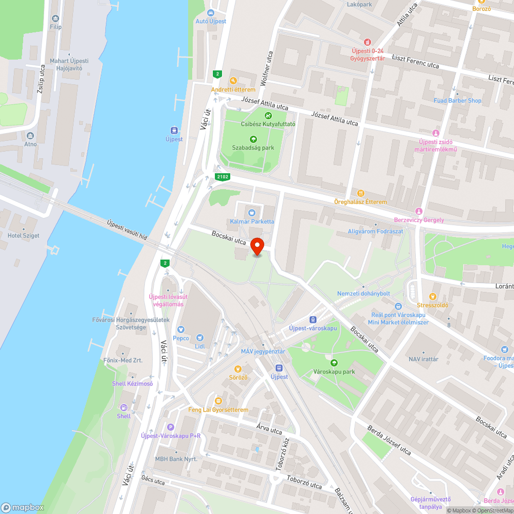 Kátyú a járdán, kerékpárúton bejelentés helye