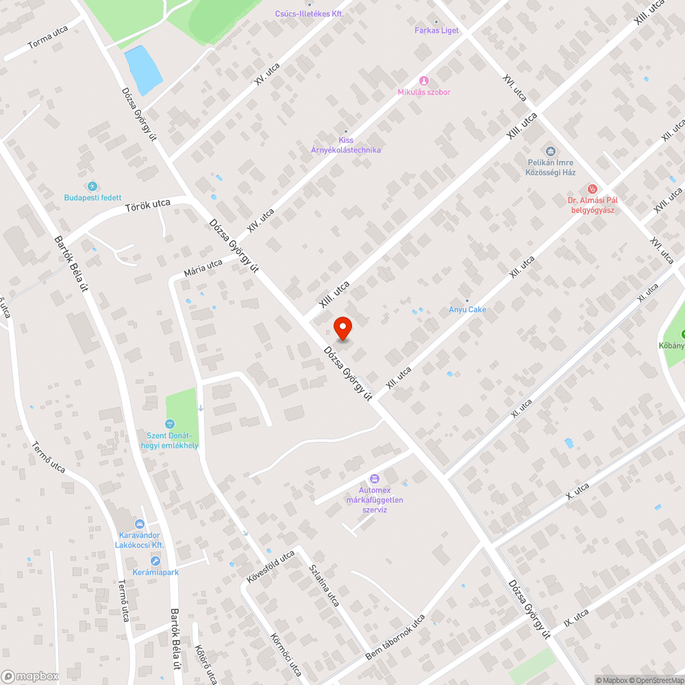 Kikerülhetetlen kátyúk bejelentés helye