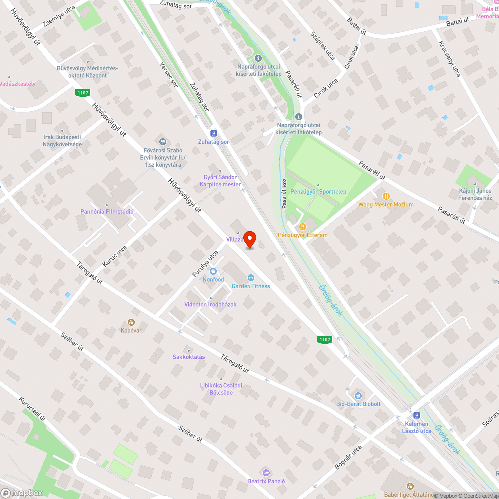 Falevelekkel telített járdaszakasz bejelentés helye