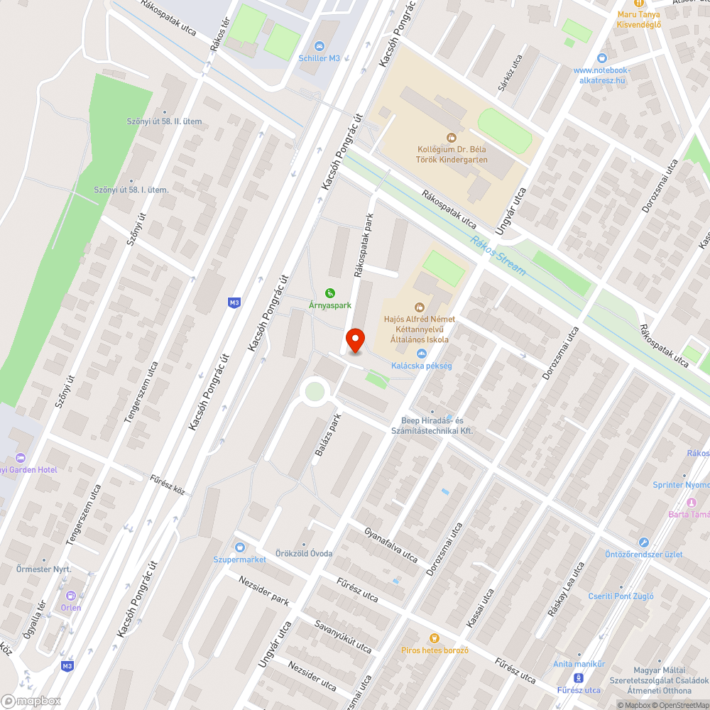 Parkoló autóból szivárgó folyadék bejelentés helye