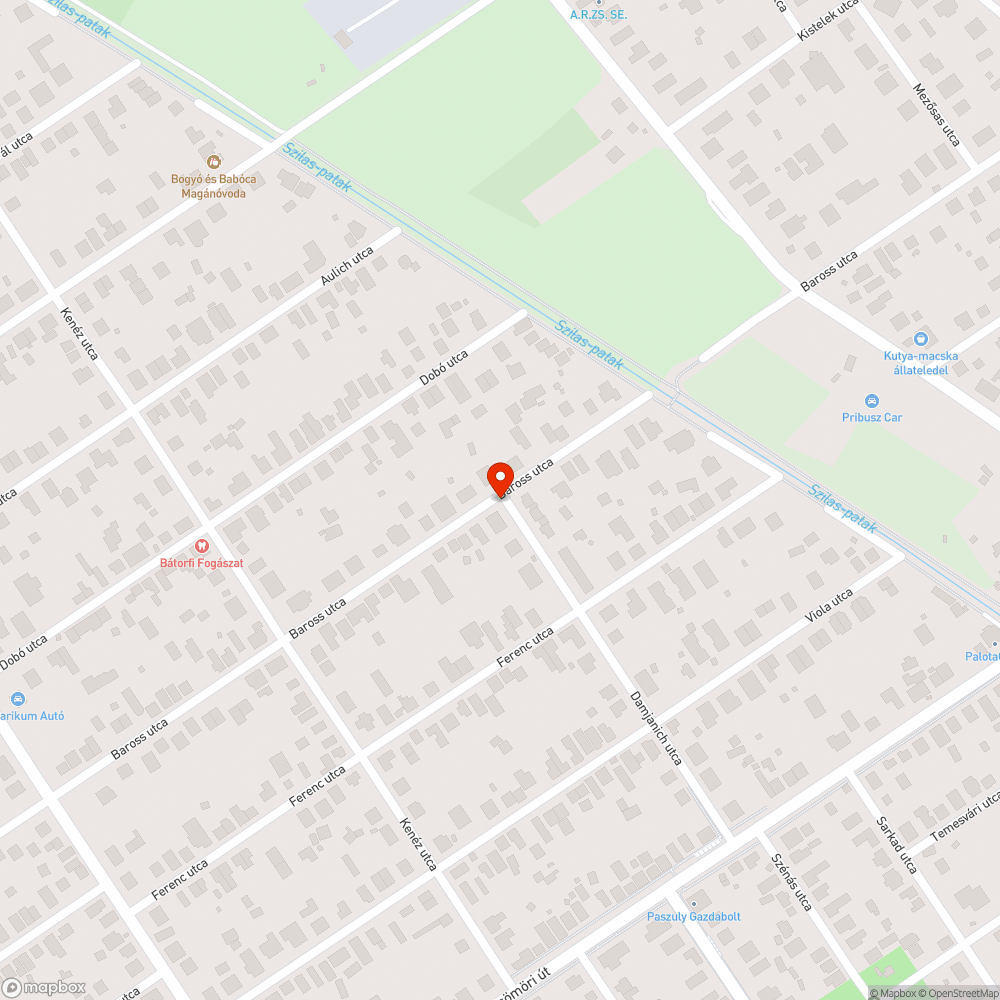 Hiányzó utcanévtábla bejelentés helye