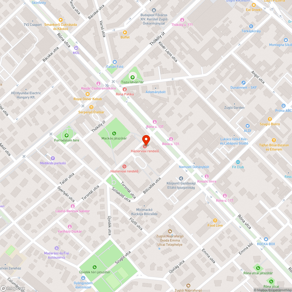 Nagy mennyiségű textilhulladék bejelentés helye