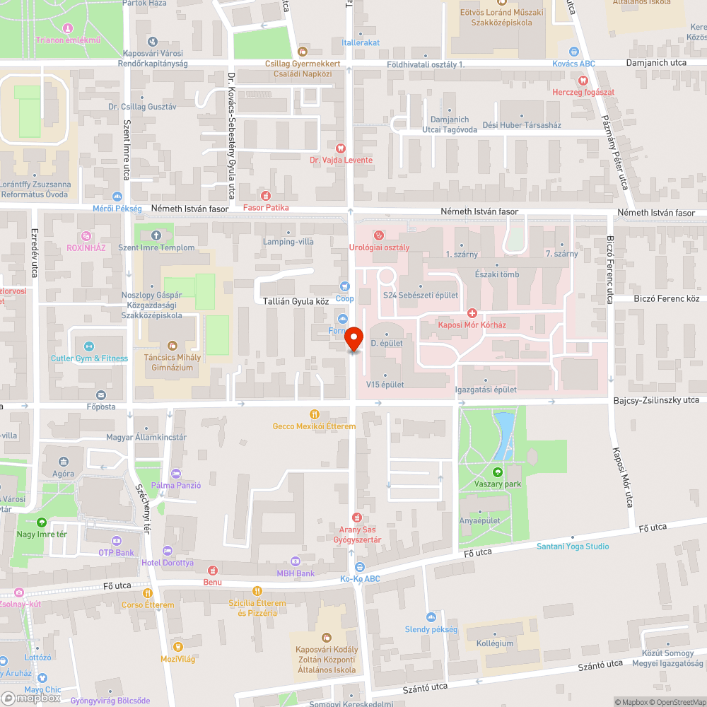 Betonba lógó fa bejelentés helye