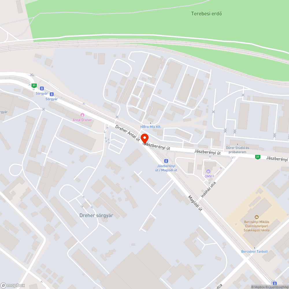 Hiányzó fényterelők bejelentés helye