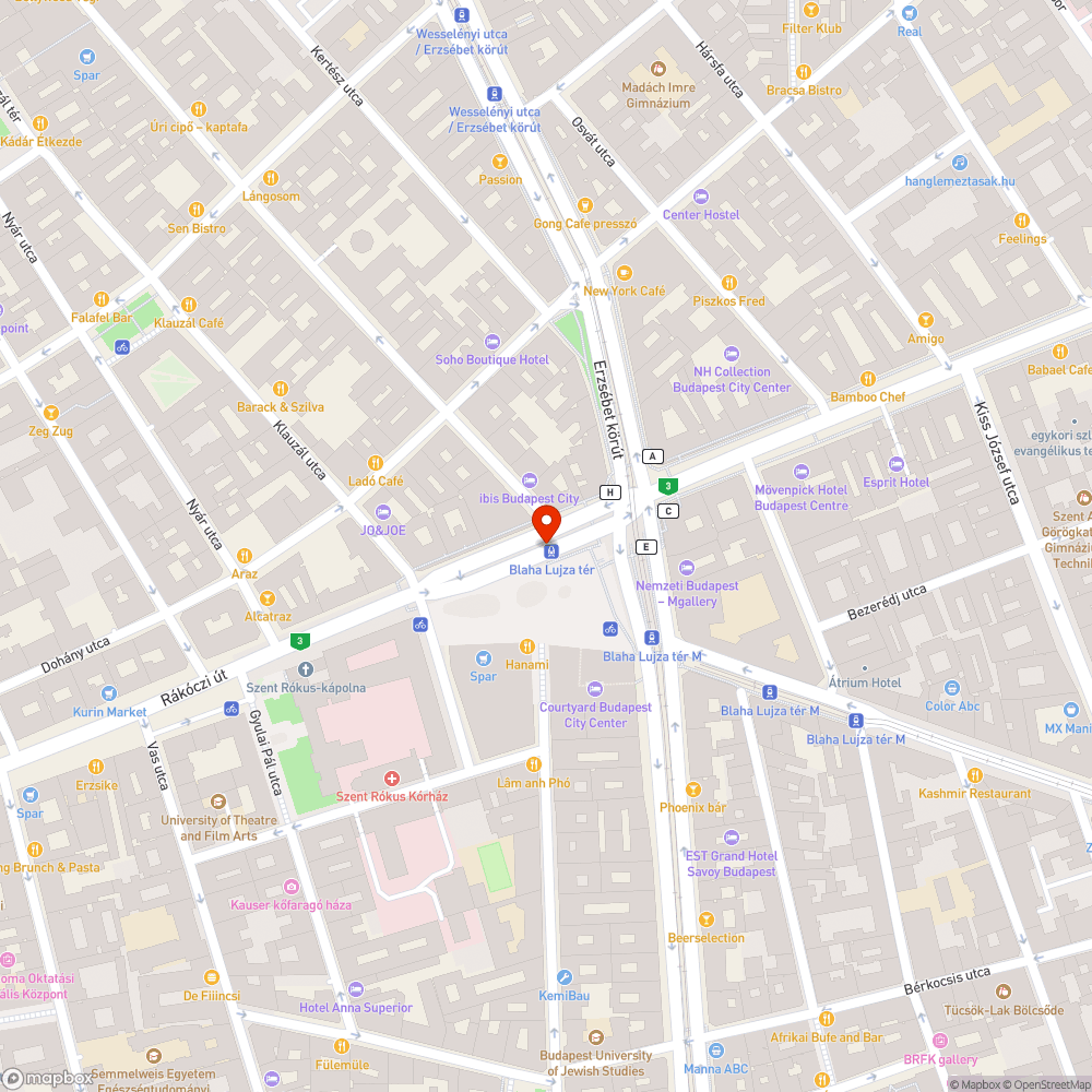 Kátyú bejelentés helye