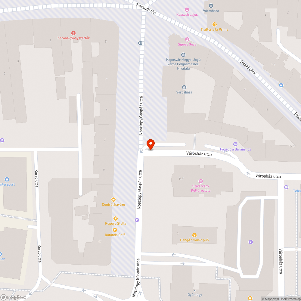 Parkolásgátló rongálása bejelentés helye