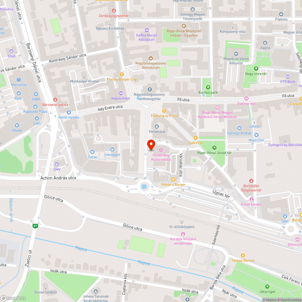 Meglazult faveremrács bejelentés helye