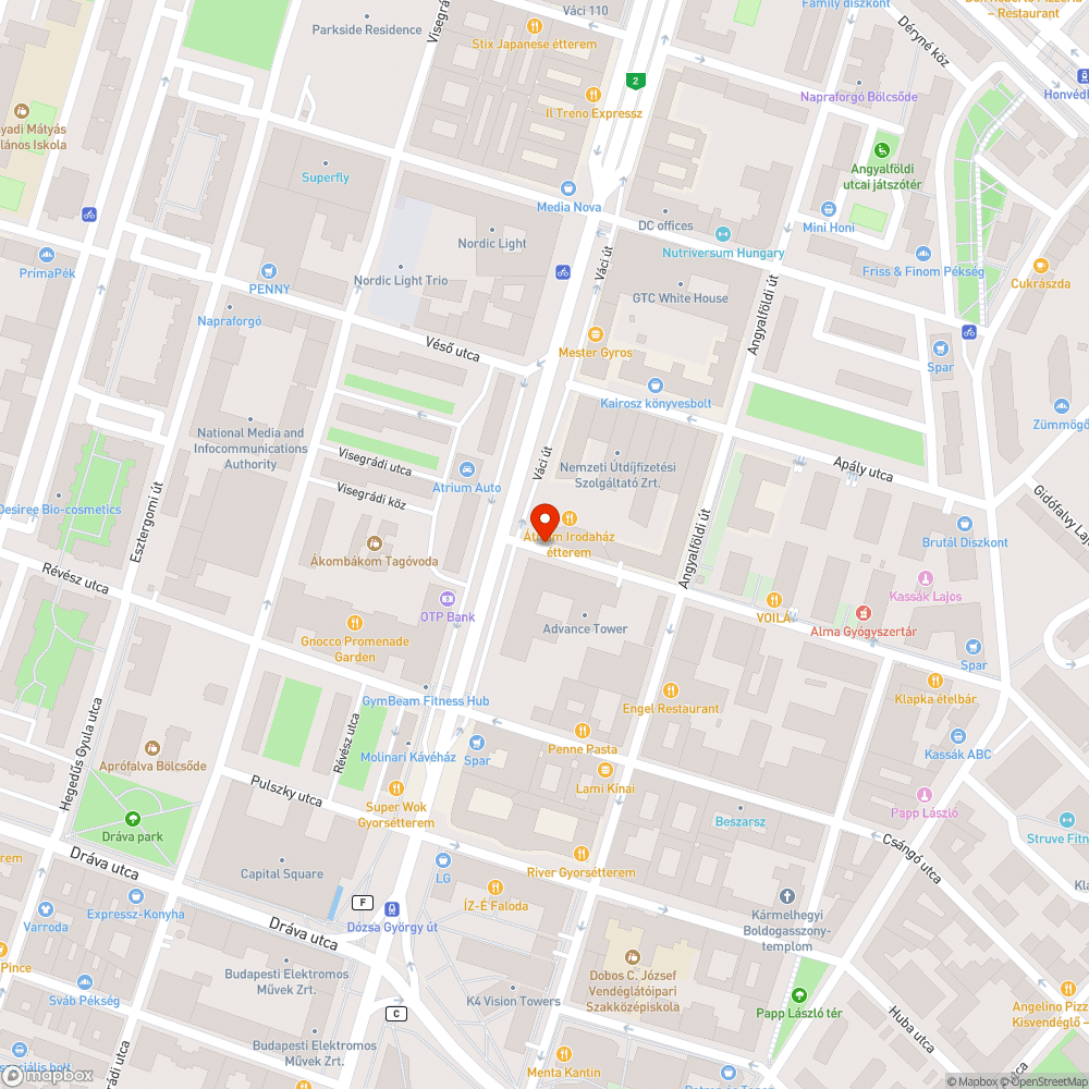 Zöldfelületre parkolás bejelentés helye