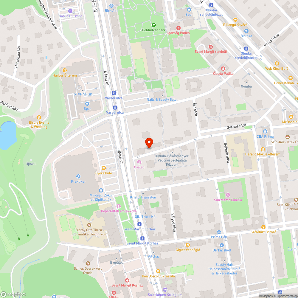 Korhadt faág bejelentés helye