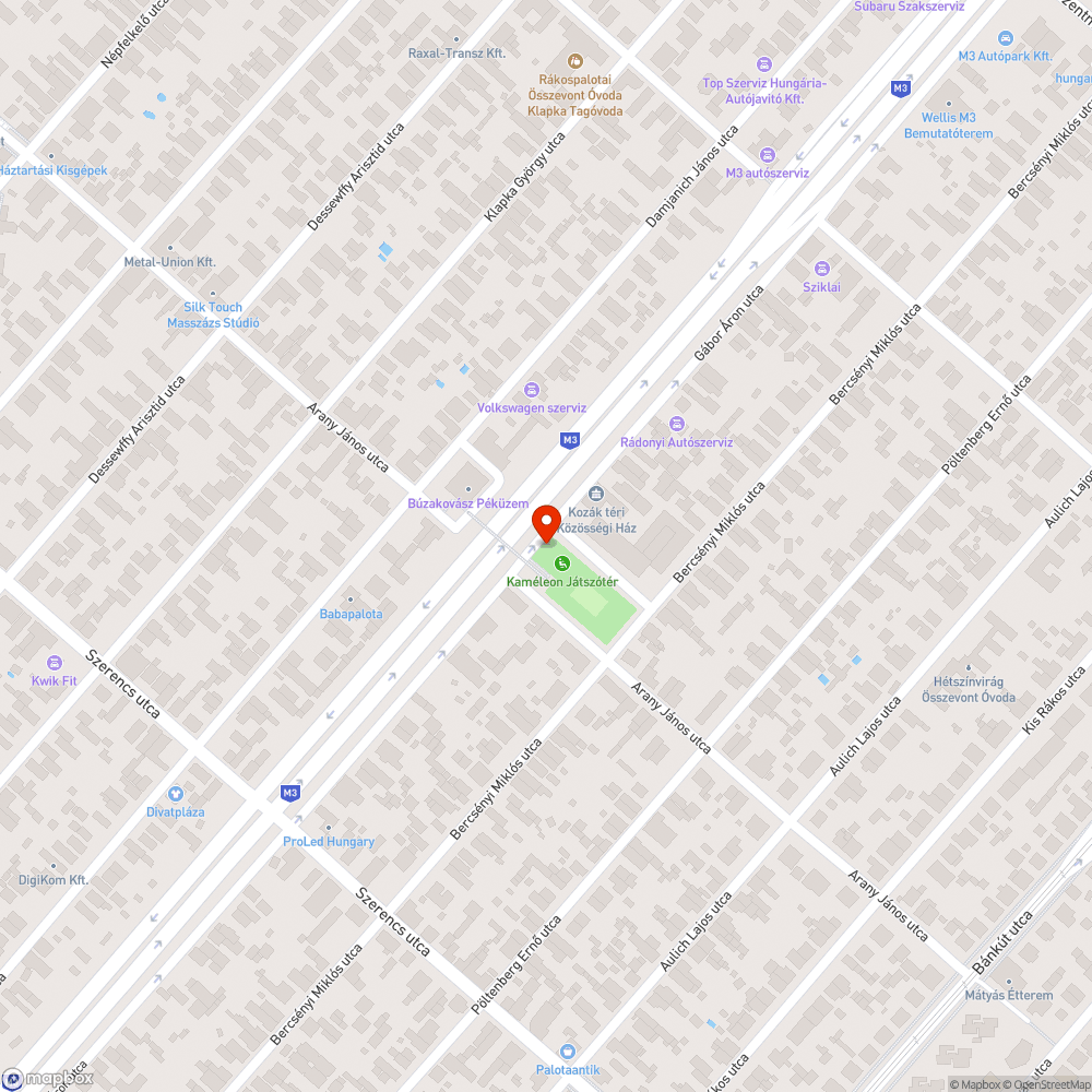 Szemét a játszótér mellett bejelentés helye