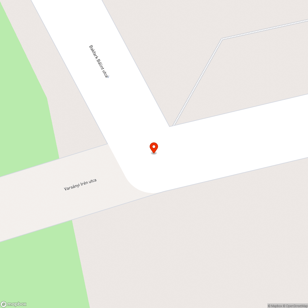 Életveszélyes, átgondolatlan kerékpáros infra bejelentés helye