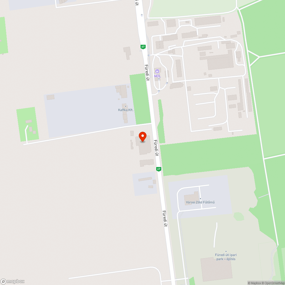 Zöldfelületen parkolás bejelentés helye