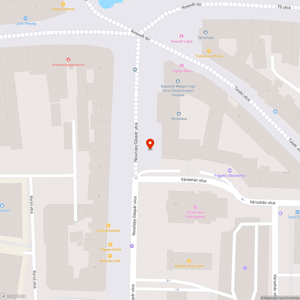 Rongalas bejelentés helye