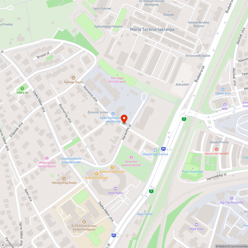 Roncs, rendszám és kerekek nélküli autó bejelentés helye