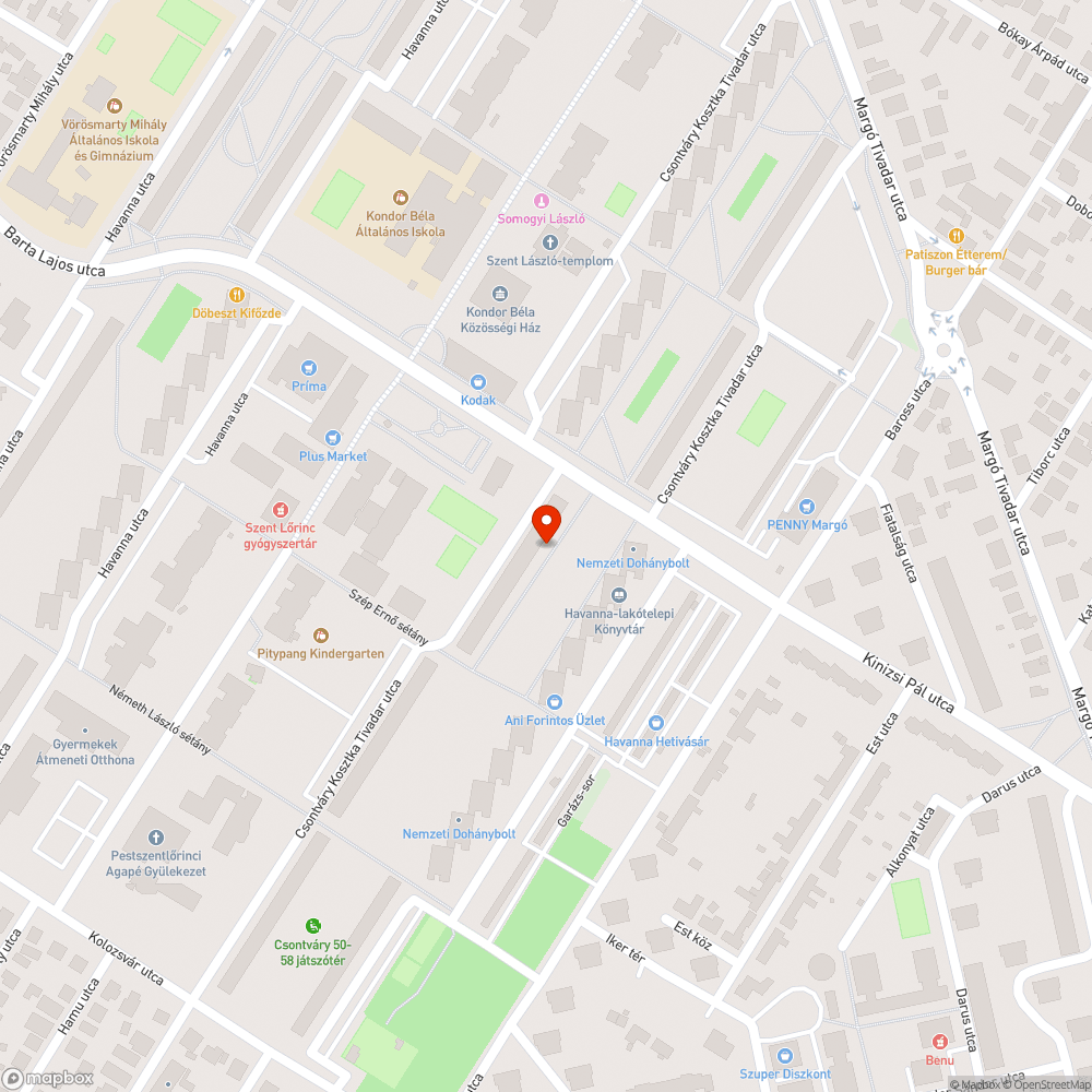 Hiányzó felfestés bejelentés helye