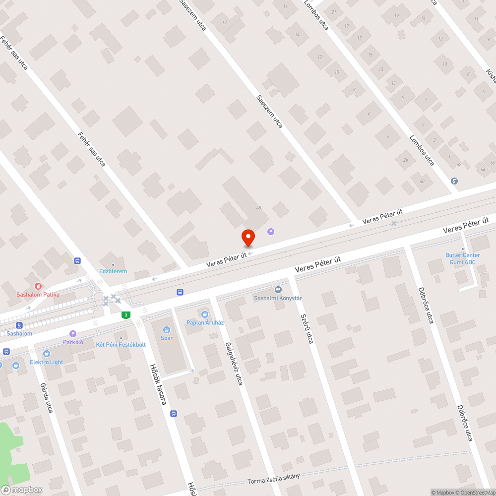 Alámosás bejelentés helye