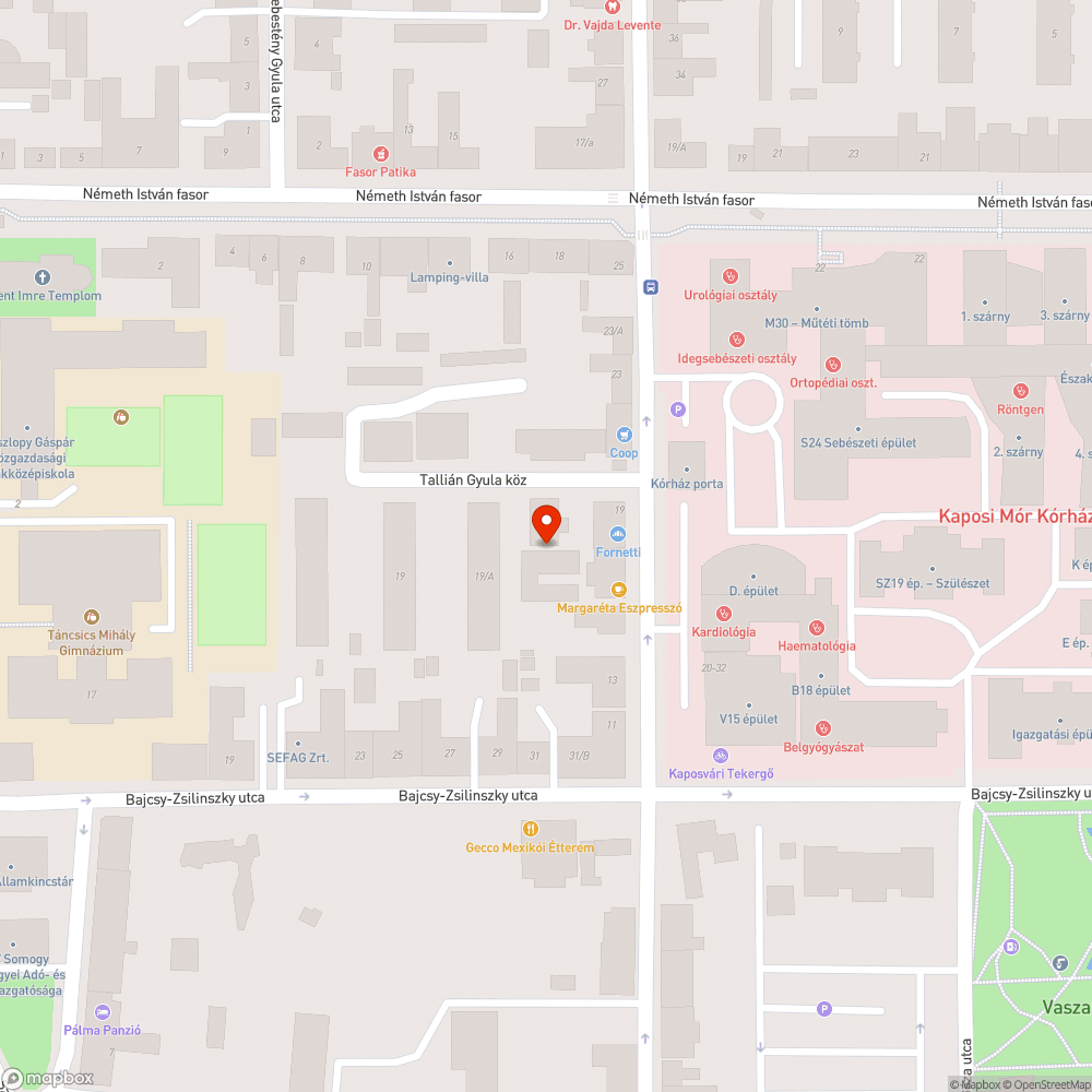 Takar bejelentés helye