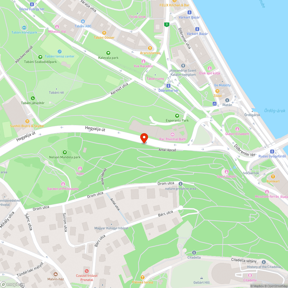 Hatalmas mély kátyú bejelentés helye