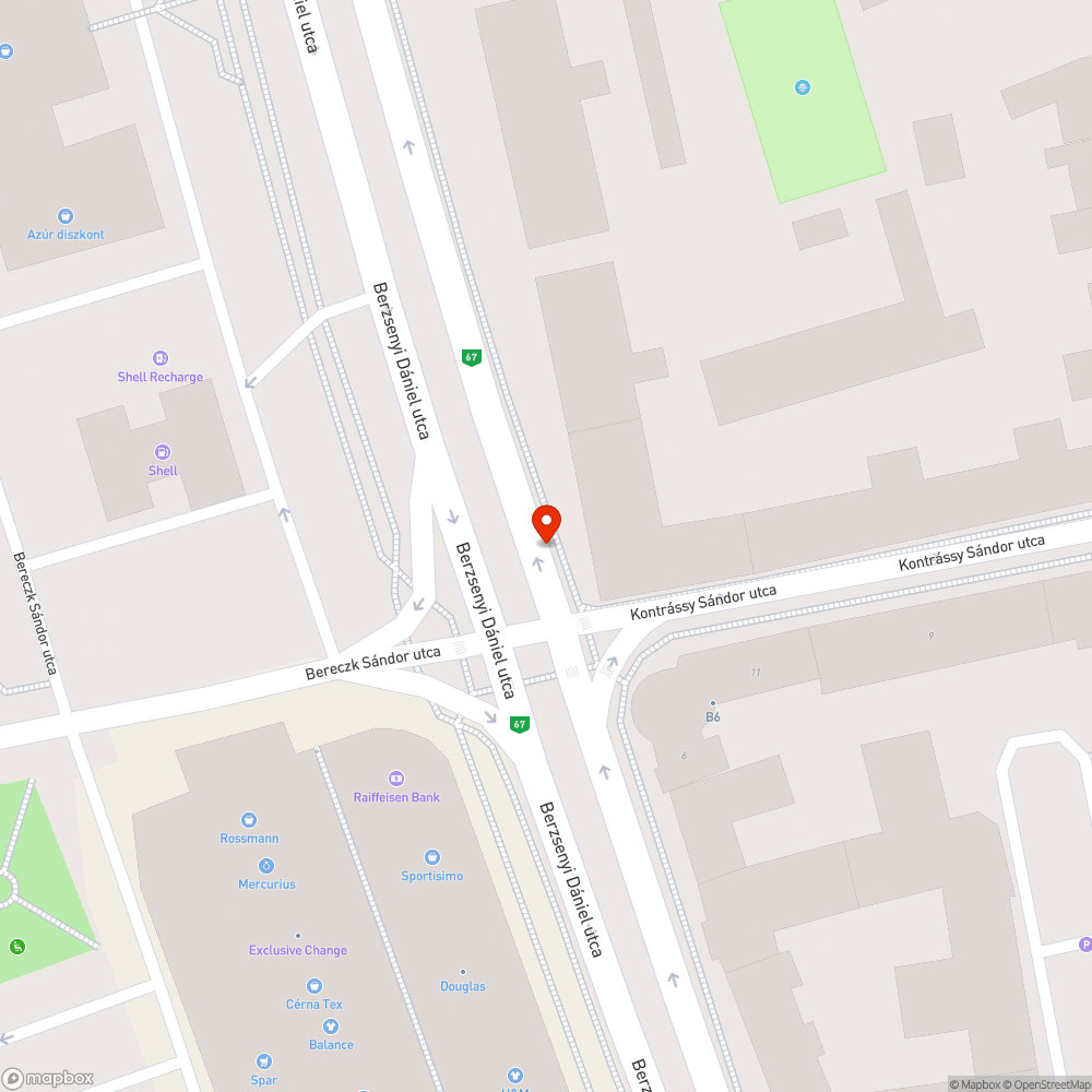 Takaras bejelentés helye