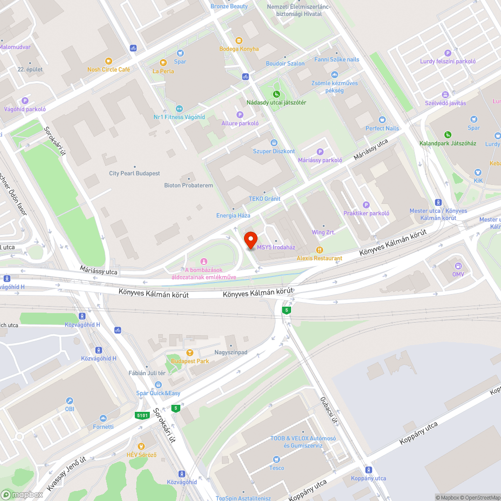 Kitört tábla bejelentés helye