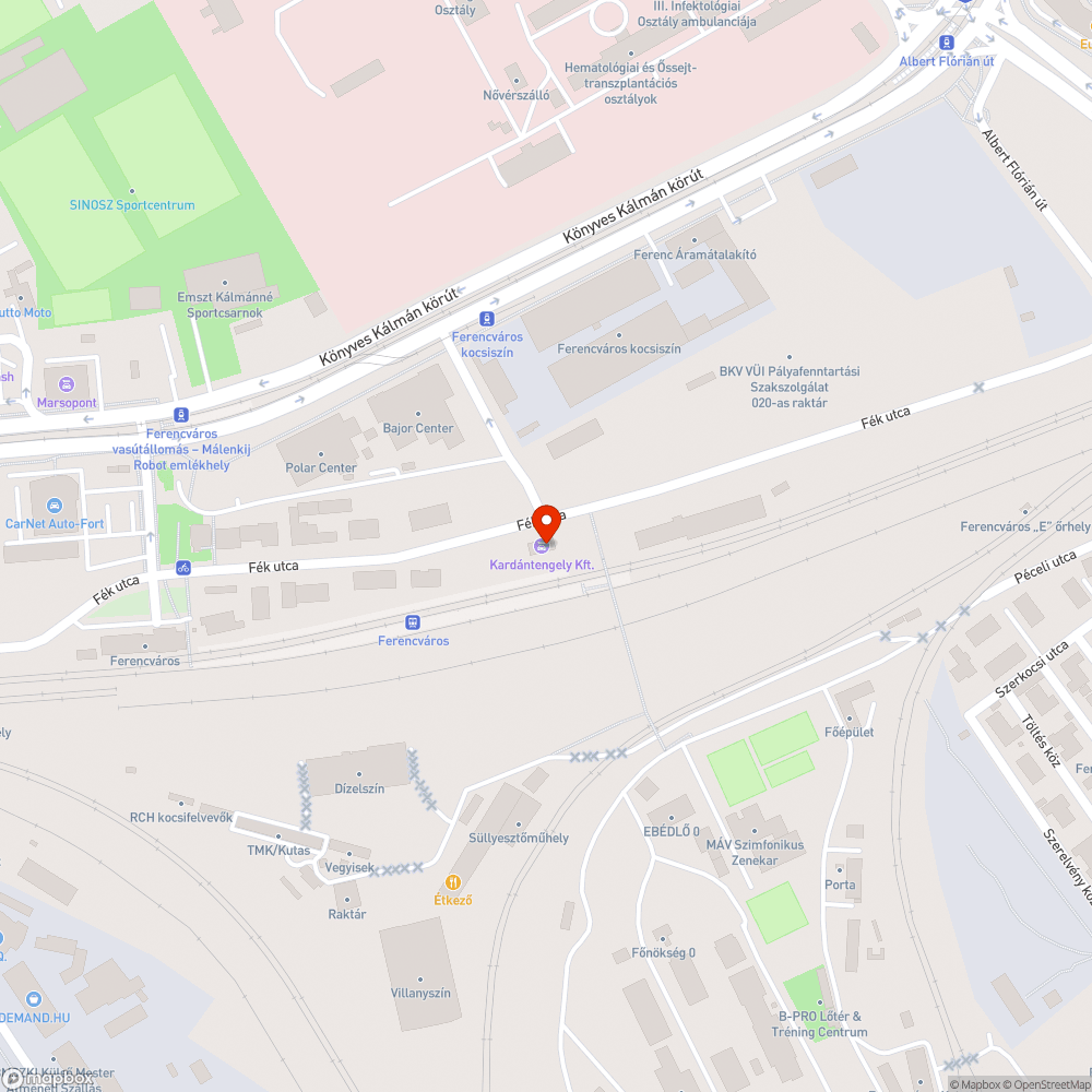 Zsákos szemét a zöldterületen bejelentés helye