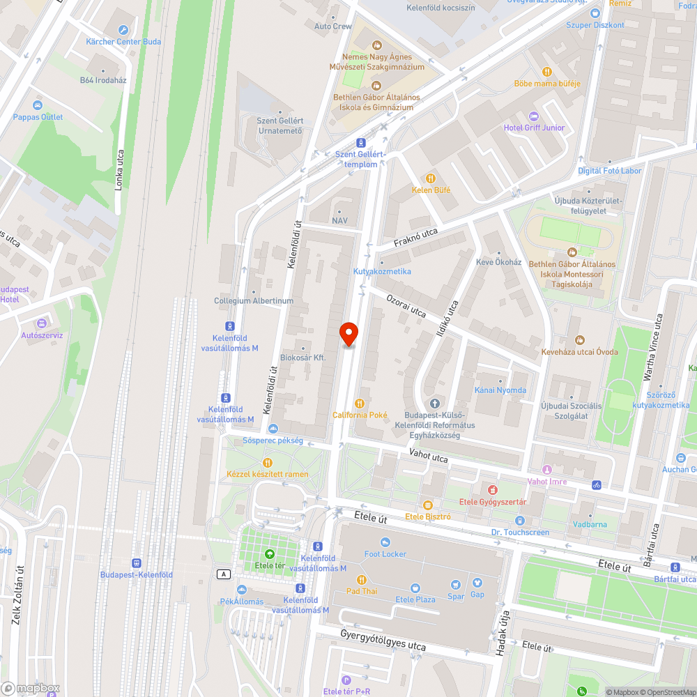 Szokásosan elhanyagolt kerékpárút bejelentés helye